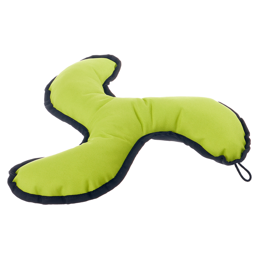 ZOOONE Игрушка из оксфорда для собак "Вертушка большая с хрустом", 33*6 см