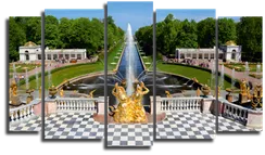 Модульная картина "Петергоф"