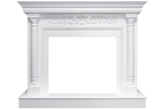 Каминокомплект Sicilia - Белый дуб с очагом Symphony 26'' DF2608-INT