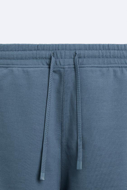 ZARA ШОРТЫ ДЖОГГЕРЫ, ГОЛУБОЙ