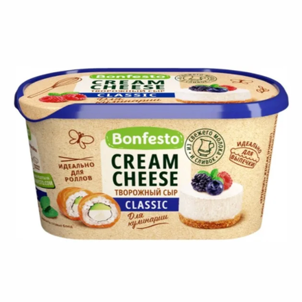 Сыр Cream Chese Bonfesto Для кулинарии 400 гр