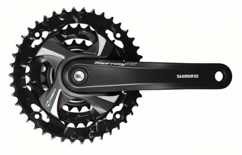 Система Shimano Tourney, TX801, 175мм, Кв, 42/32/22, черн.