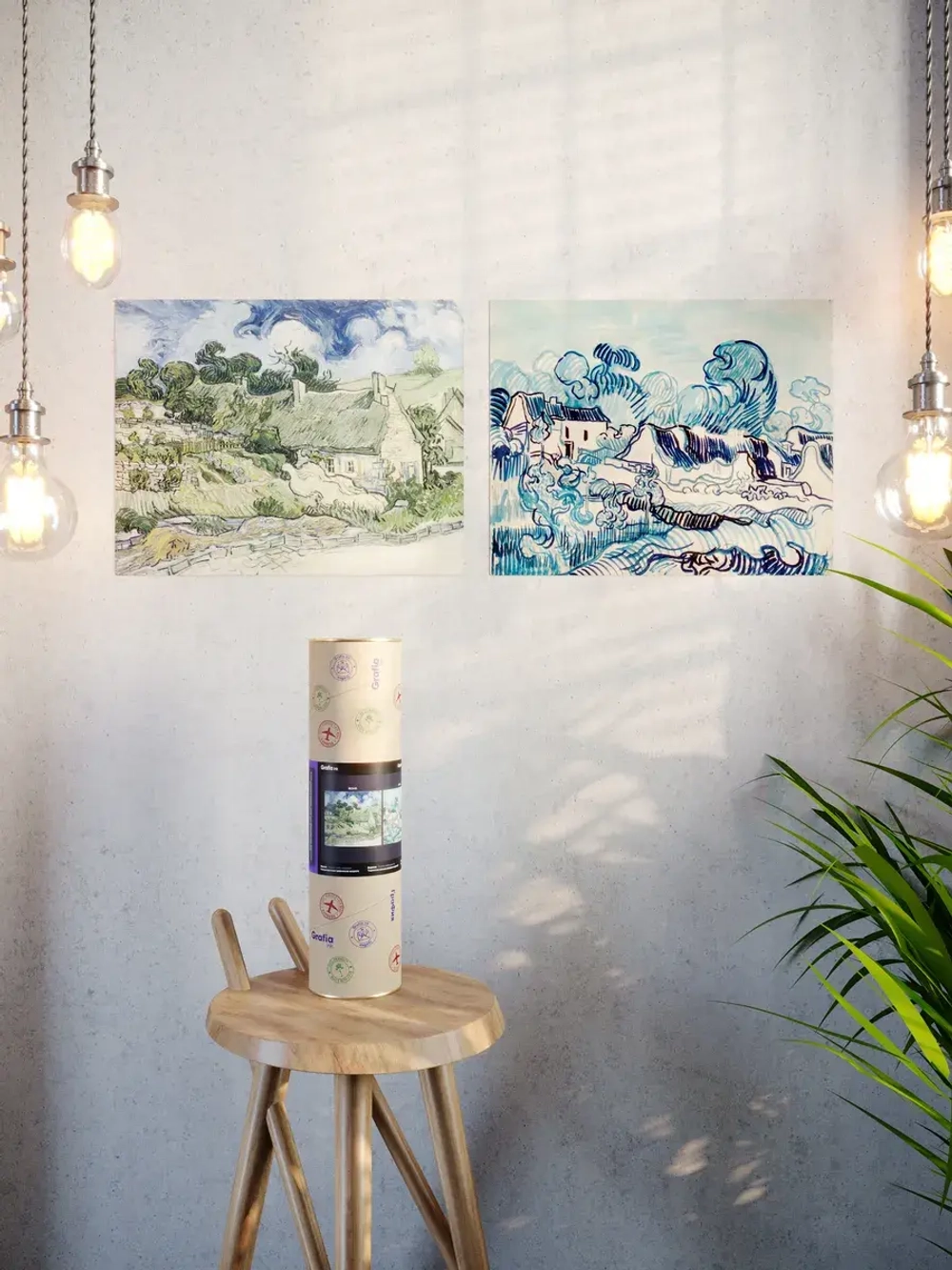 Картины-наклейки на стену для декора интерьерные №32