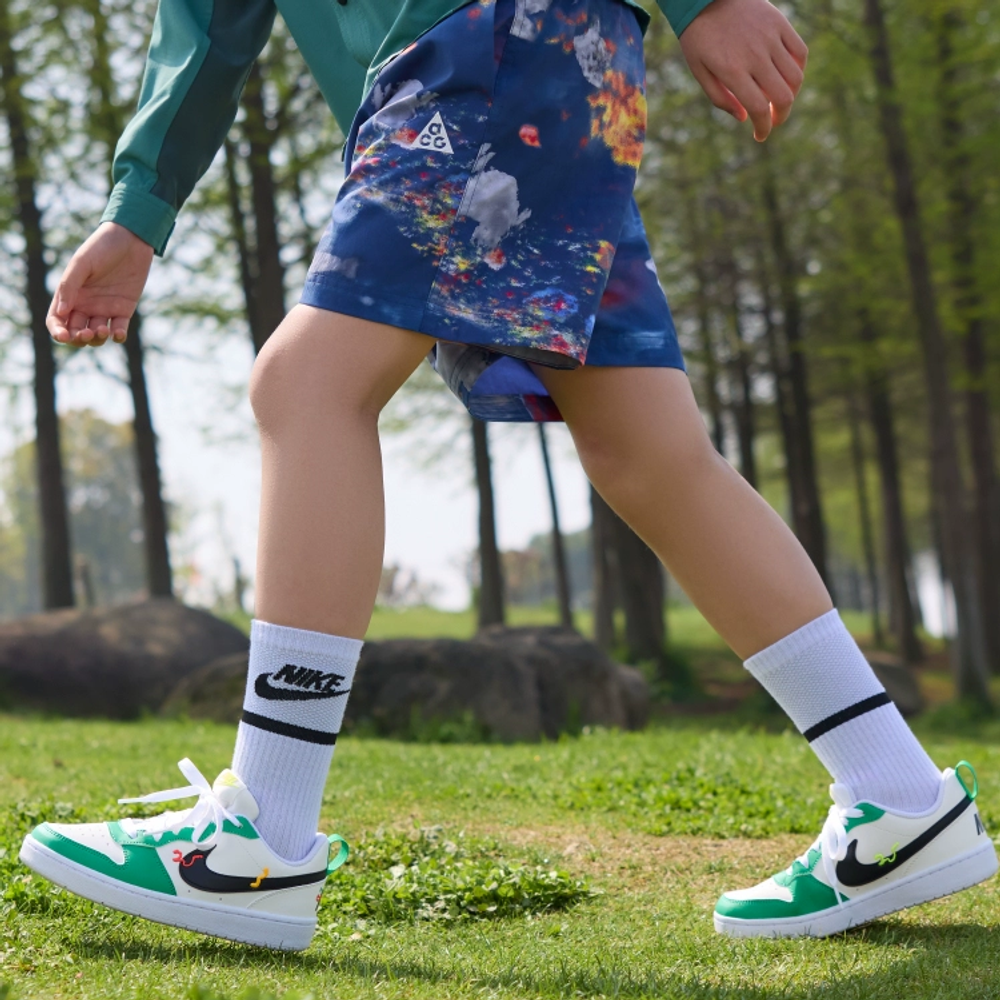 Женские кроссовки Nike Court Borough Low Recraft 'White Green Black' HF5750-101