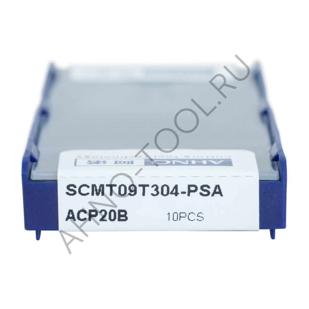 Пластина твердосплавная ISO SCMT09T304-PSA ACP20B AHNO по стали, получистовая