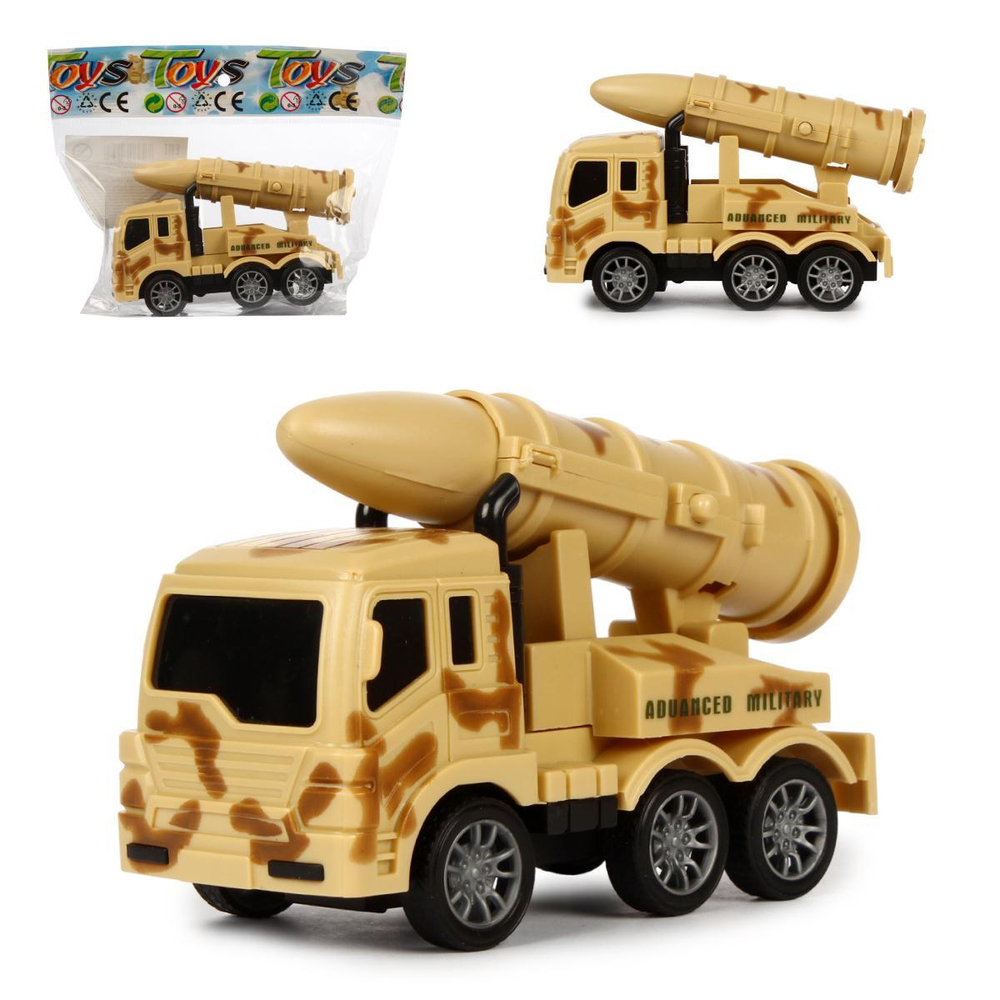 Машина Военная ин. 12см, пакет BS4409