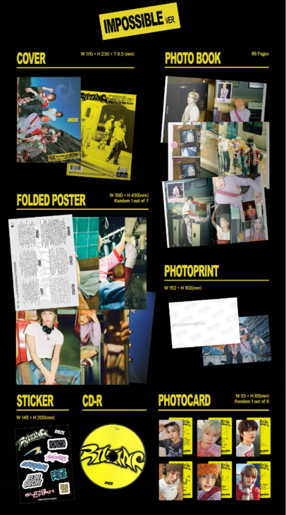Альбом RIIZE - RIIZING (Photo Book Ver.)