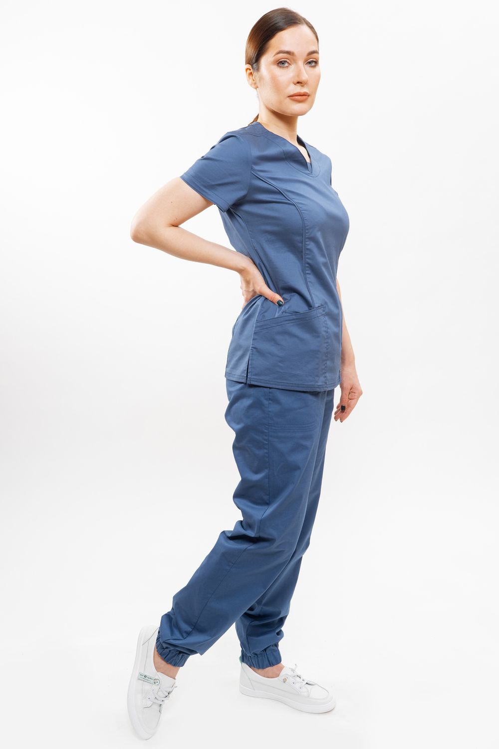 Медицинский топ Доктор Чехов арт. 5140 Navy