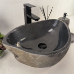 Раковина из речного камня RS-65119 51*35*15 0862
