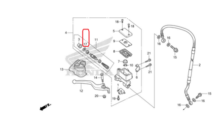 90651-MA5-671. CIRCLIP