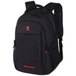 Рюкзак GERMANIUM UPGRADE универсальный, 3 отделения, отделение для ноутбука, USB-порт, "UP-3", черный, 47х33х21 см, 271667