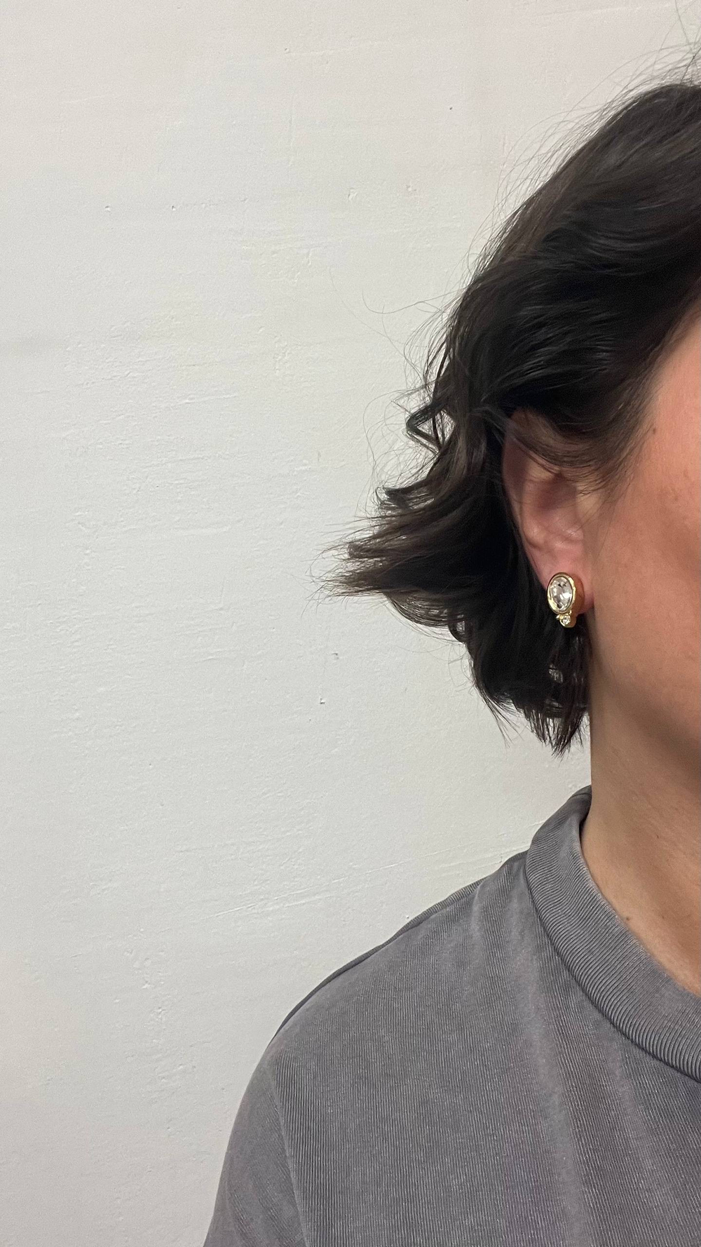 Серьги с кристаллами