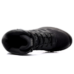 QIANGREN 3515 Training Boots Outdoor Abrasion Resistant Hiking Boots High Top Shoes