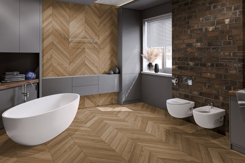 Кварц-винил LVT Damy Floor Chevron LVT 2.5 мм ЛУВР 3.048 м2