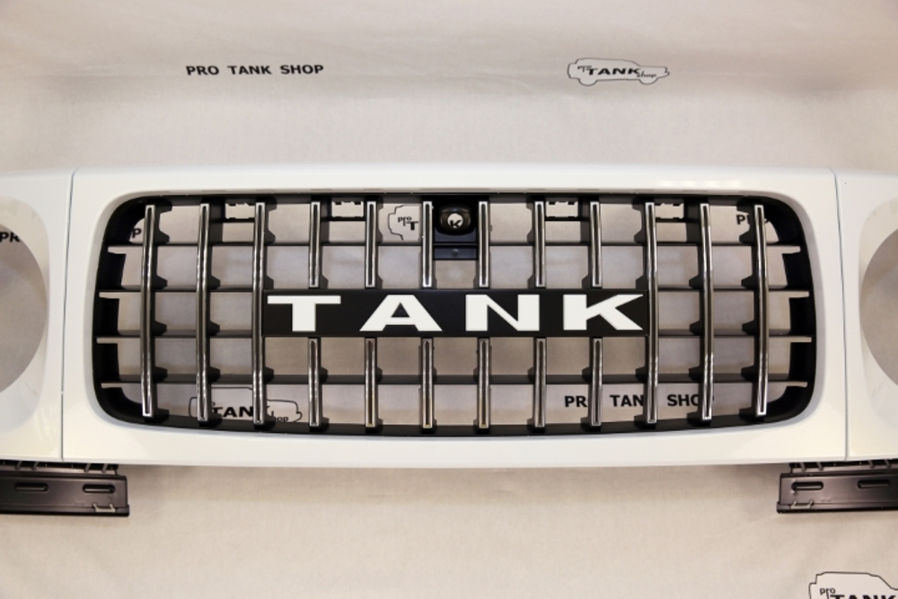 Решетка радиатора (БЕЛАЯ) с габаритами для TANK 300
