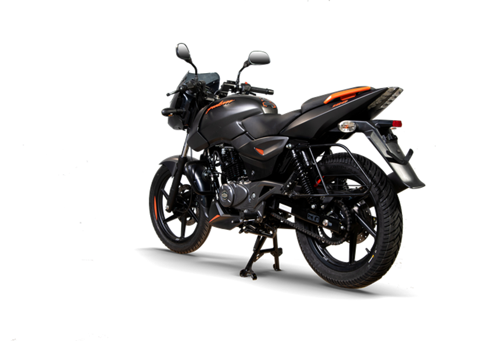 Мотоцикл Bajaj Pulsar 180 черно-оранжевый