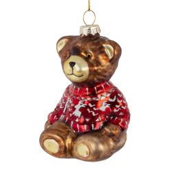 GAEM Украшение новогоднее "Мишка", L6 W5,5 H10 см