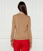 Шерстяной кардиган LUNAR POLO RALPH LAUREN - бежевый(211961279)