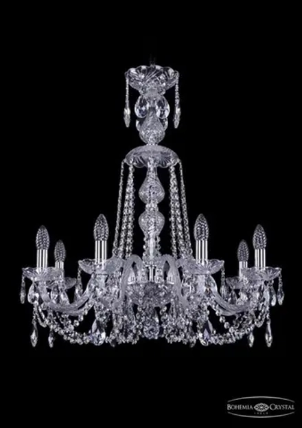 Подвесная люстра Bohemia Ivele 1402/8/240/XL-73/Ni