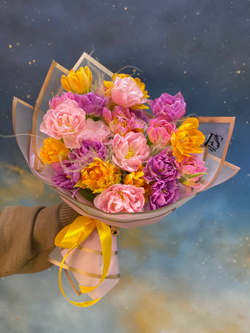 Букет № 47 из Тюльпанов (микс)