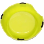 Миска пластиковая «Мр. Лапкин», цвет лимонный, 16*5см /300мл