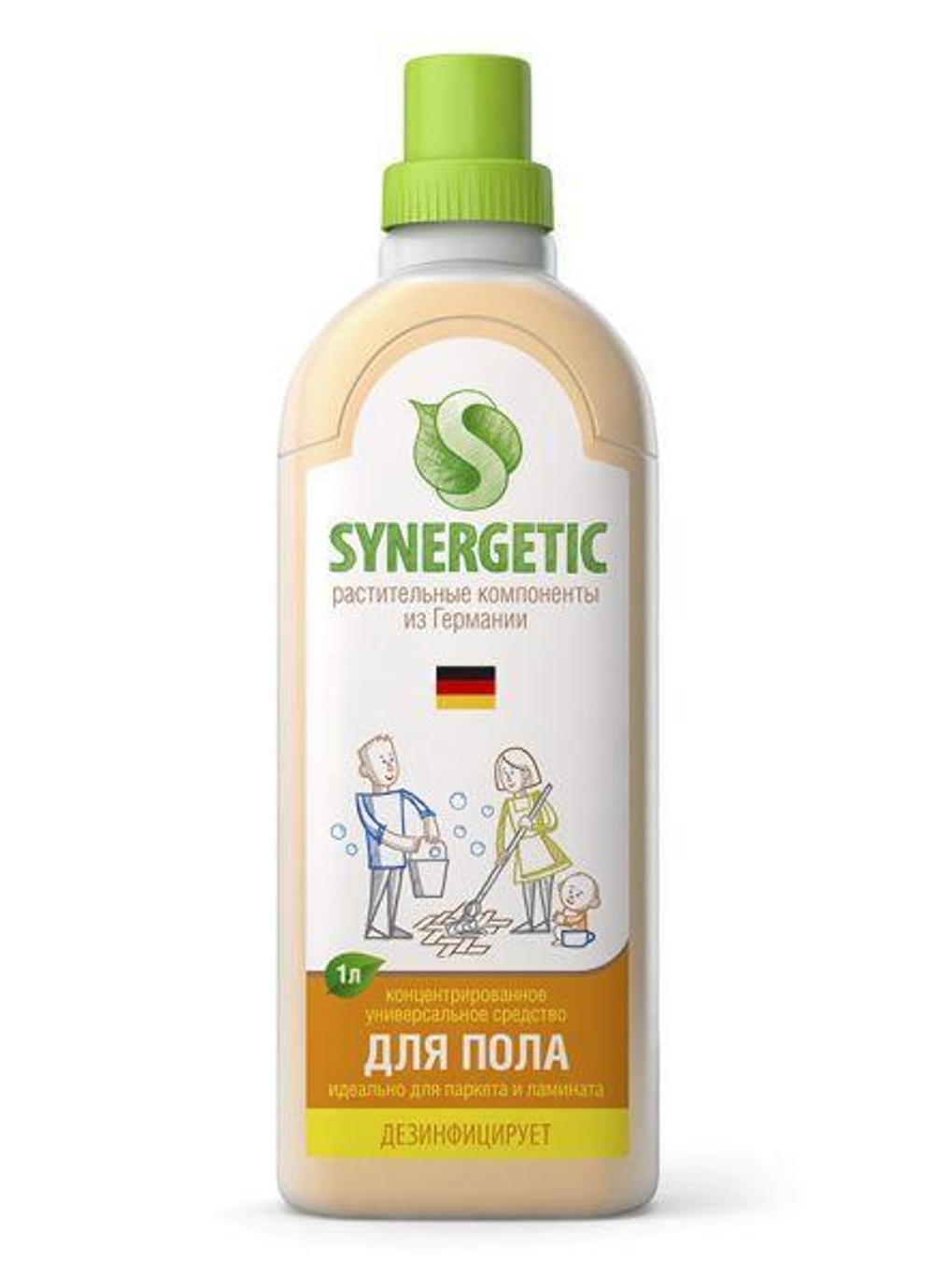 Средство био-эко Synergetic 1л д/пола,стен,поверхностей