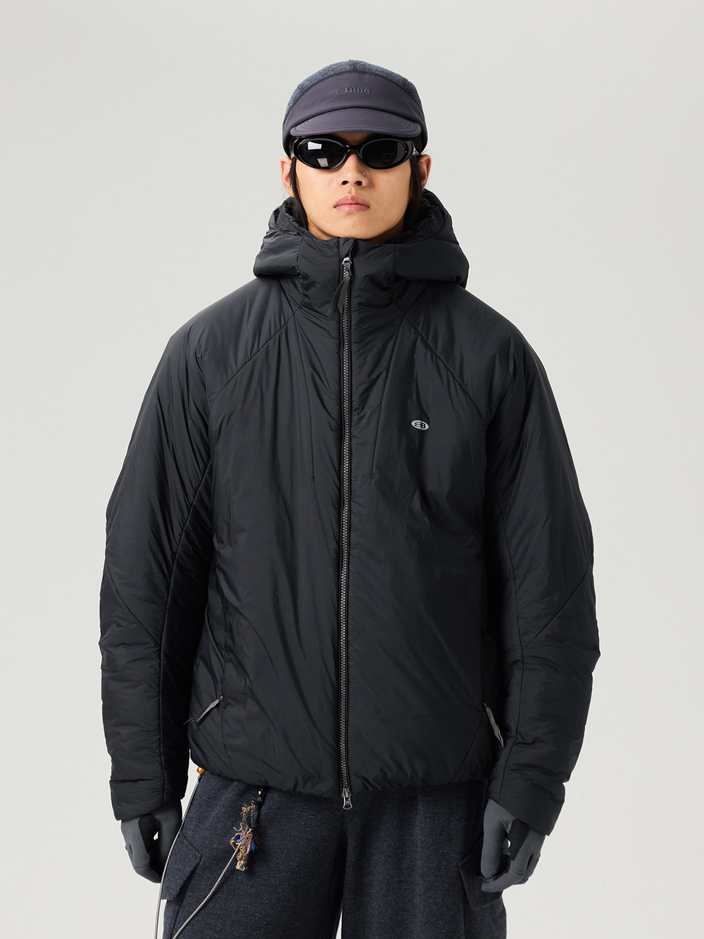 Куртка Nothomme Blue Black Label Thick Padded Hooded Jacket with PrimaLoft® Insulation