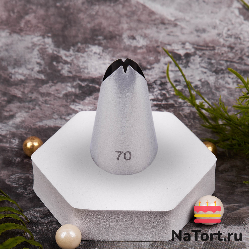 Насадка кондитерская №70 «Лист»