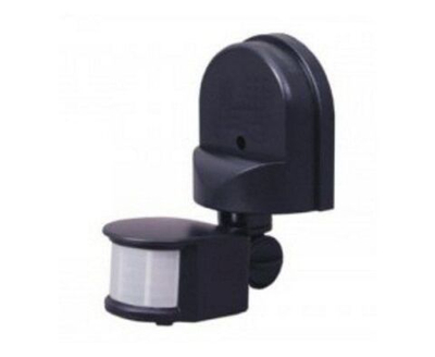 Camelion LX-39/Bl датчик движения 1200W 180 черный настенный (дальность 12м) IP44