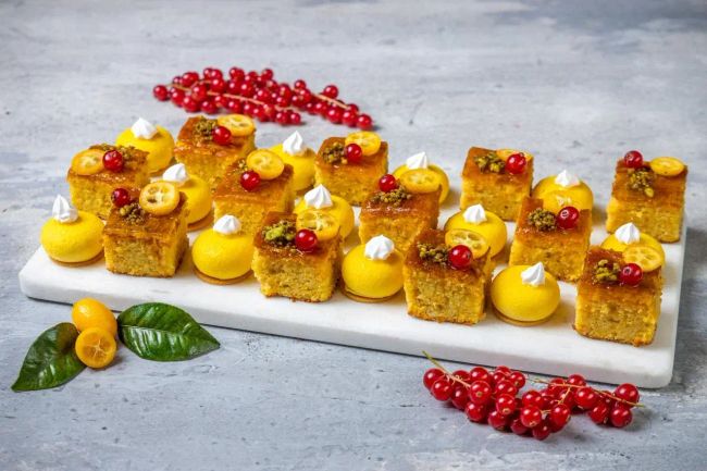 Сет пирожных &quot;Цитрусовый рай&quot;, 24 шт.