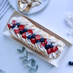 Меренговый рулет