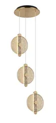 7065RMD-3BS/CE BRASS+BLACK (1) Люстра (NW)