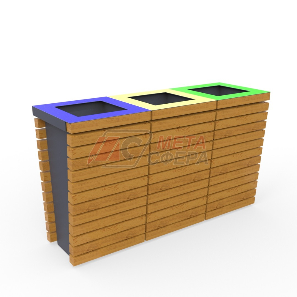 Урна Бьянка для раздельного сбора мусора