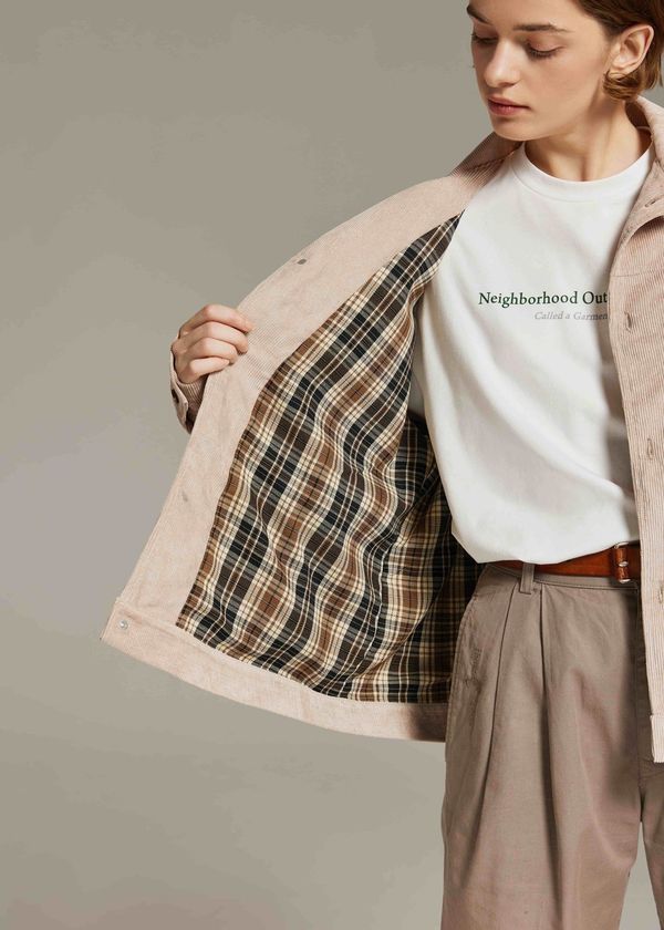 Куртка Corduroy work Светло-бежевая - фото 29