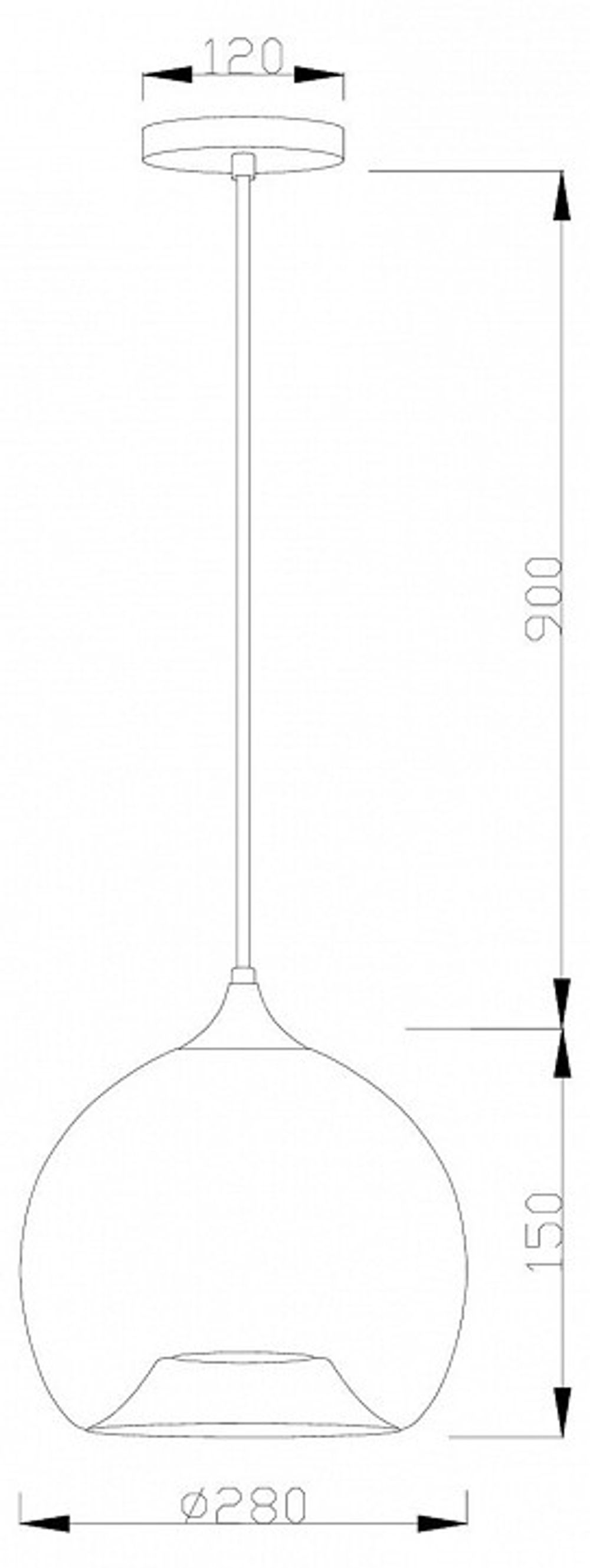 Подвесной светильник Moderli Laura V11530-1P