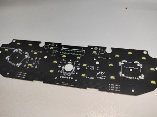 Плата блока печки Outlander (для полной замены штатной)