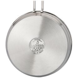 СКОВОРОДА AGNESS PROFESSIONAL 24Х6 СМ, 2,7 Л ВЫСОКОКАЧЕСТВЕННАЯ НЕРЖ СТАЛЬ 18/10 ИНДУКЦИОННОЕ ДНО