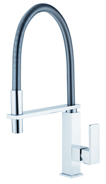 16037 Смеситель для кухни с пруж. изливом  GANZER  (5/1шт)