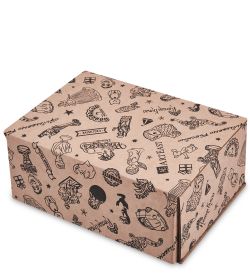 GAEM Art ГКП-55 Коробка самосборная гофрокартон 180х13,5х7,5