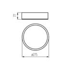 Светильник деревянный потолочный KANLUX JASMIN 270-W Е27