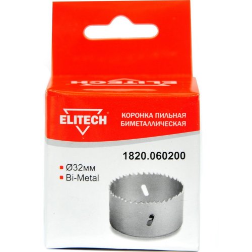 Цифенбор биметаллический ELITECH 32 мм