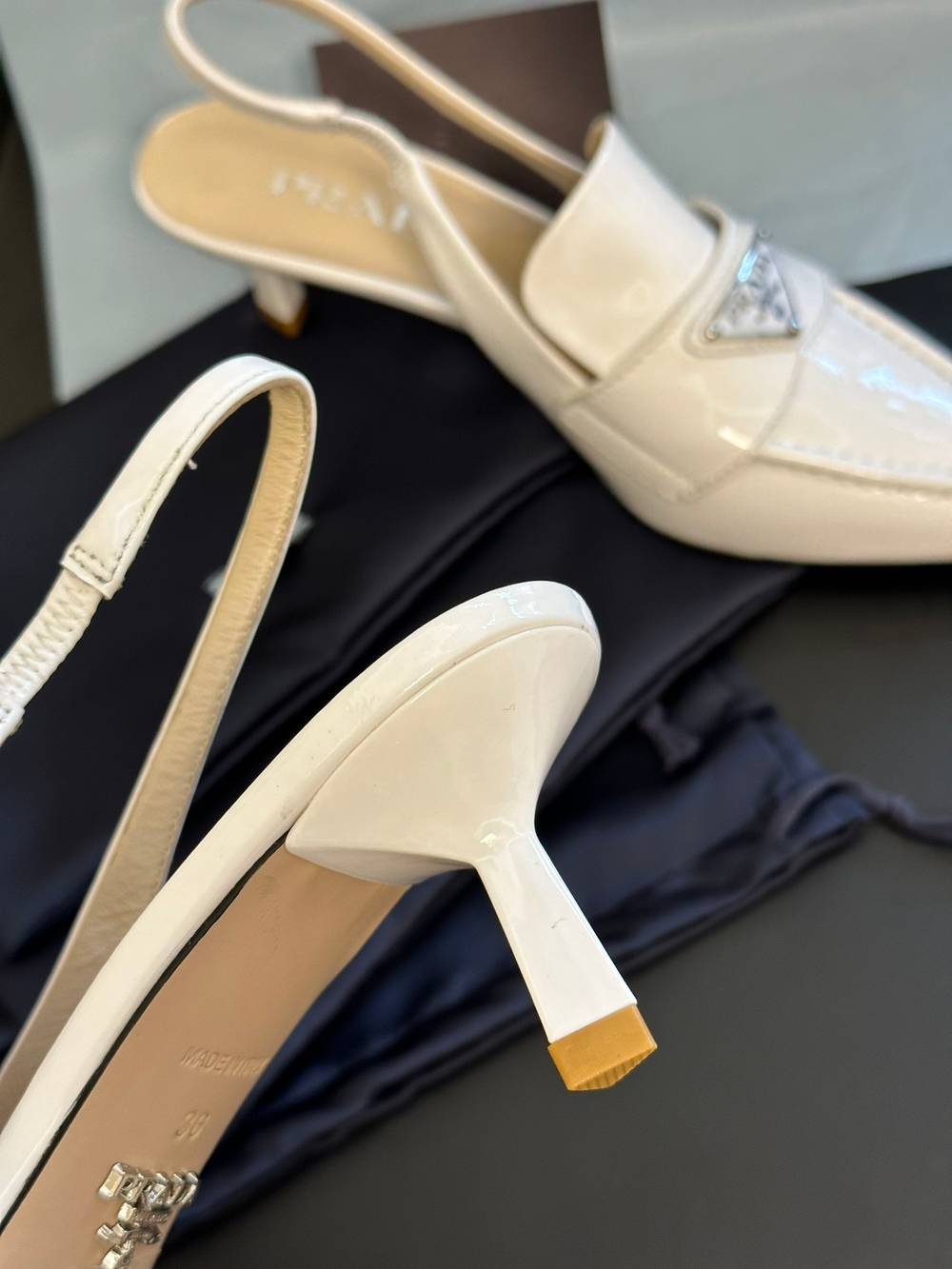 Prada Slingbacks 4.5 cm