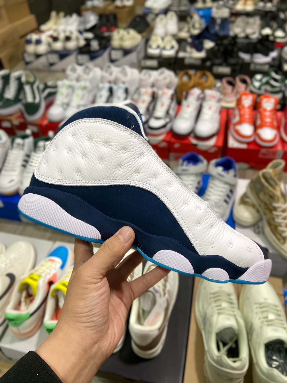 Jordan 13 Retro "Obsidian Powder" Blue White