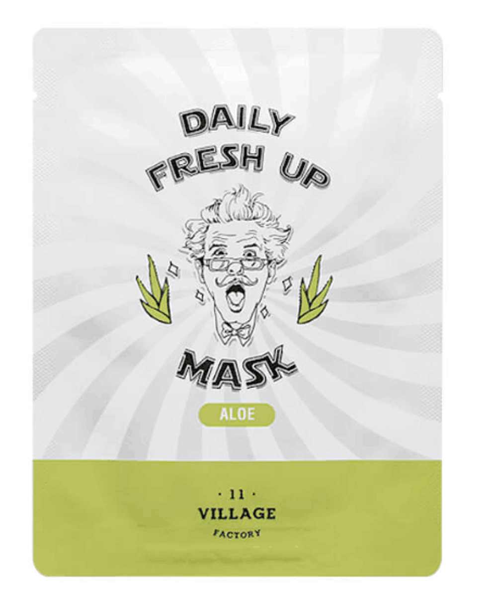 Маска тканевая с алоэ Village 11 factory Daily Fresh Up Mask Aloe, 20 г