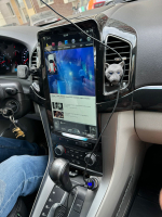 Магнитола для Chevrolet Captiva 2011-2015 - Carmedia ZF-1803-GE вертикальный экран в стиле "Тесла" на Android 13, 8Гб+128Гб, CarPlay, 4G SIM-слот