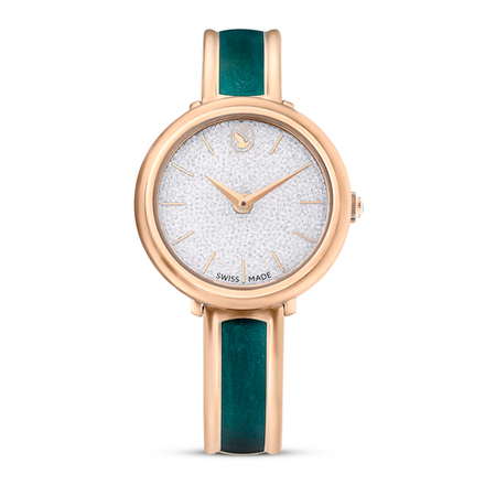 CRYSTALLINE BANGLE WATCH:MB GRE//PRO