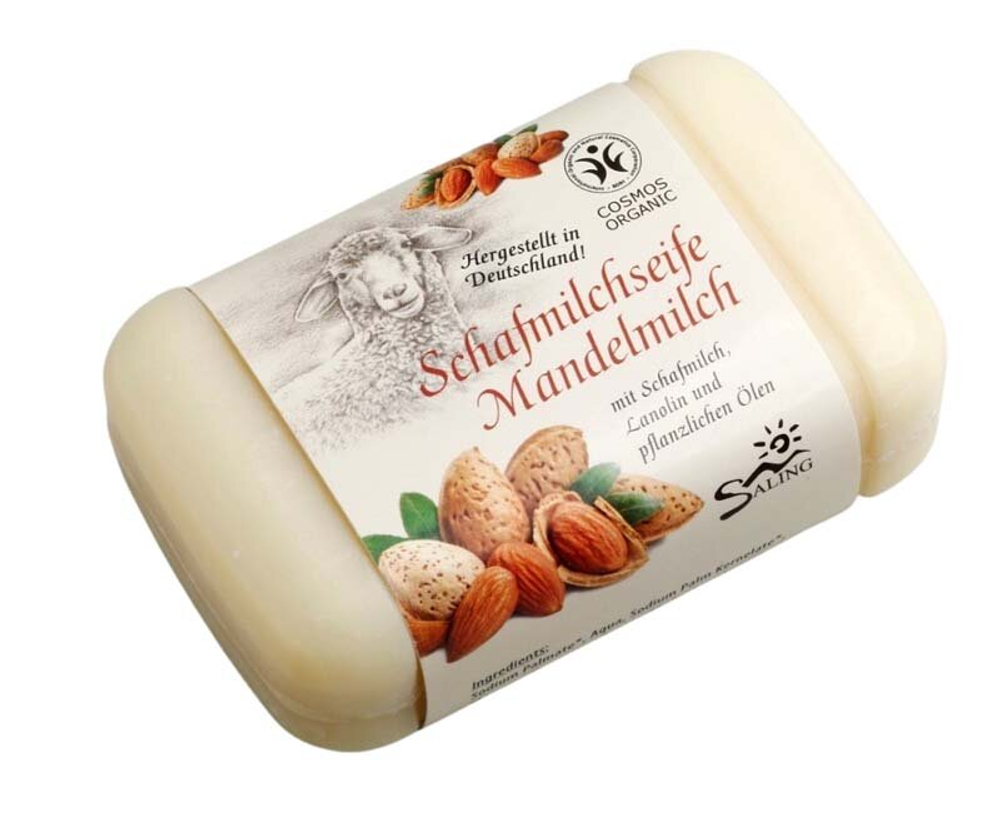 Мыло из овечьего молока с миндальным молоком, 100 гр