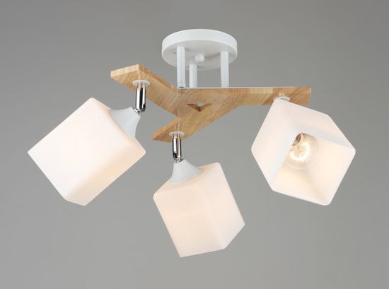 5291/3 WT+WOOD (4) Люстра (RL)