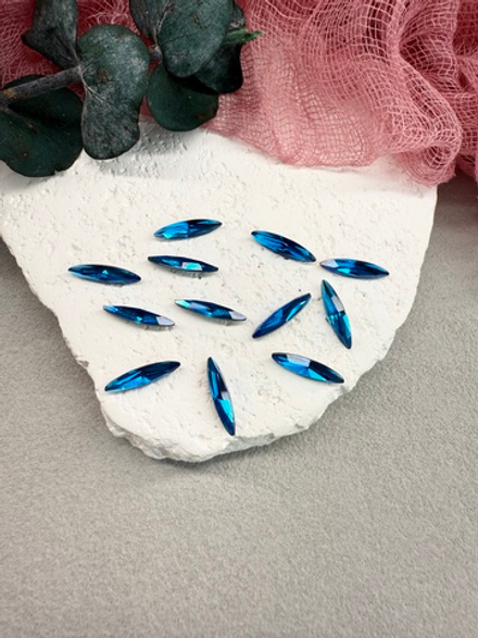 Наветт Navette spfinx 15*4 мм, Capri Blue