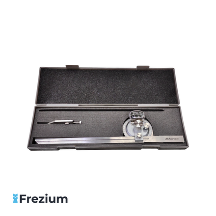 Угломер нониусный 0-360° 5' (300мм) с лупой МИК